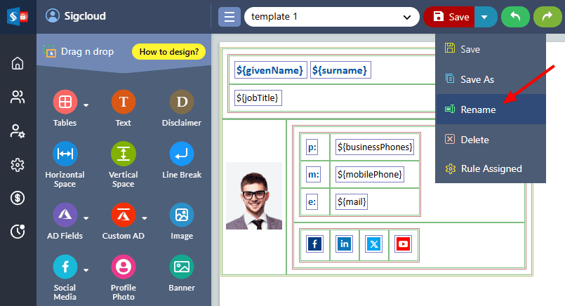 Rename Template Rename Template