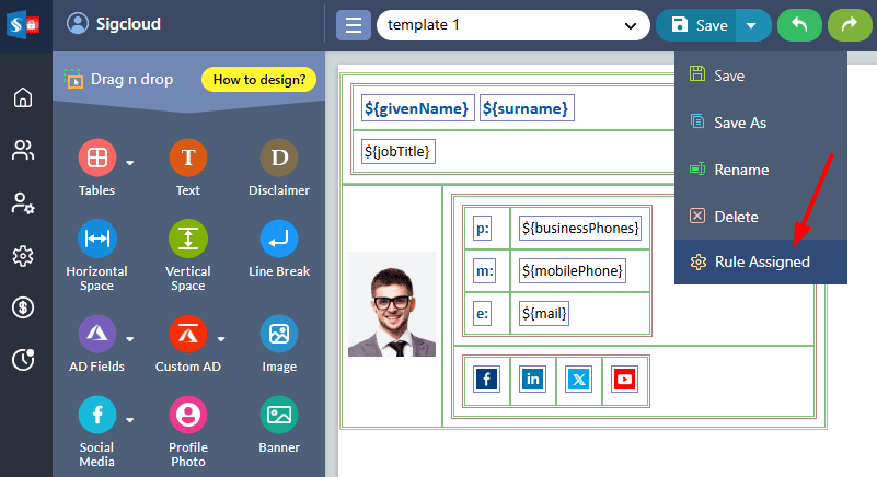 Rule Assigned Rule Assigned