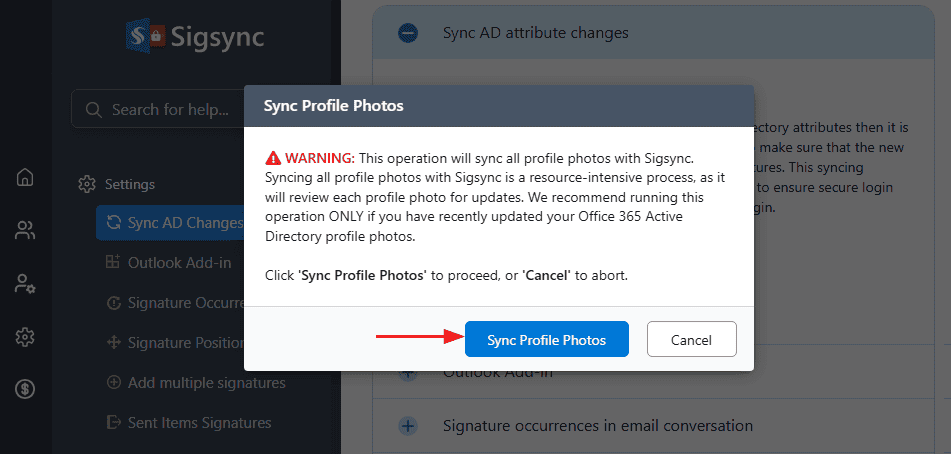 Sync Profile Photos Sync Profile Photos